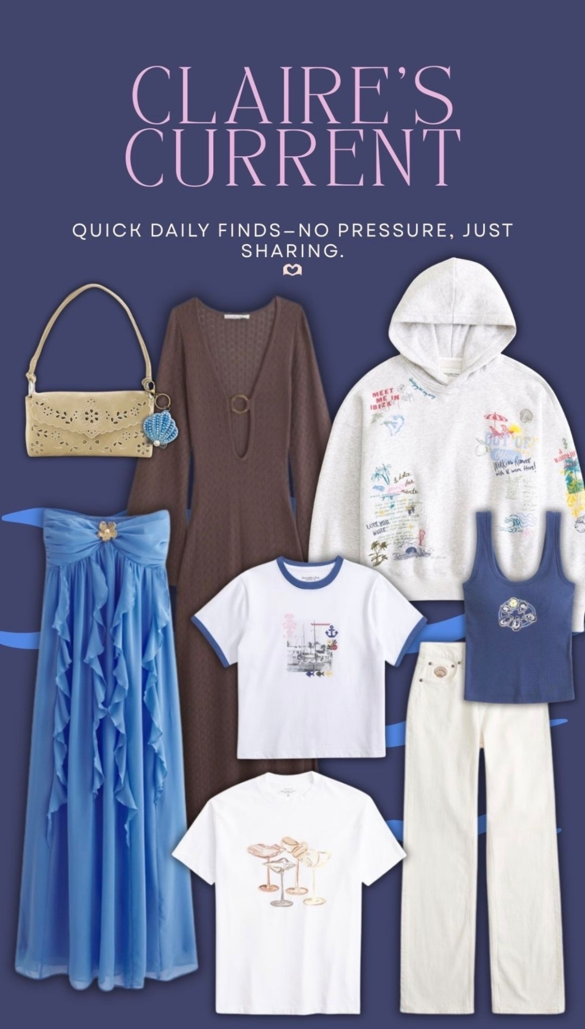 Coastal finds I’m adoring form Abercrombie! They are killing it!!! 🐚🧜🏽‍♀️🫶🏼🌟

#LTKootd #LTKSeasonal