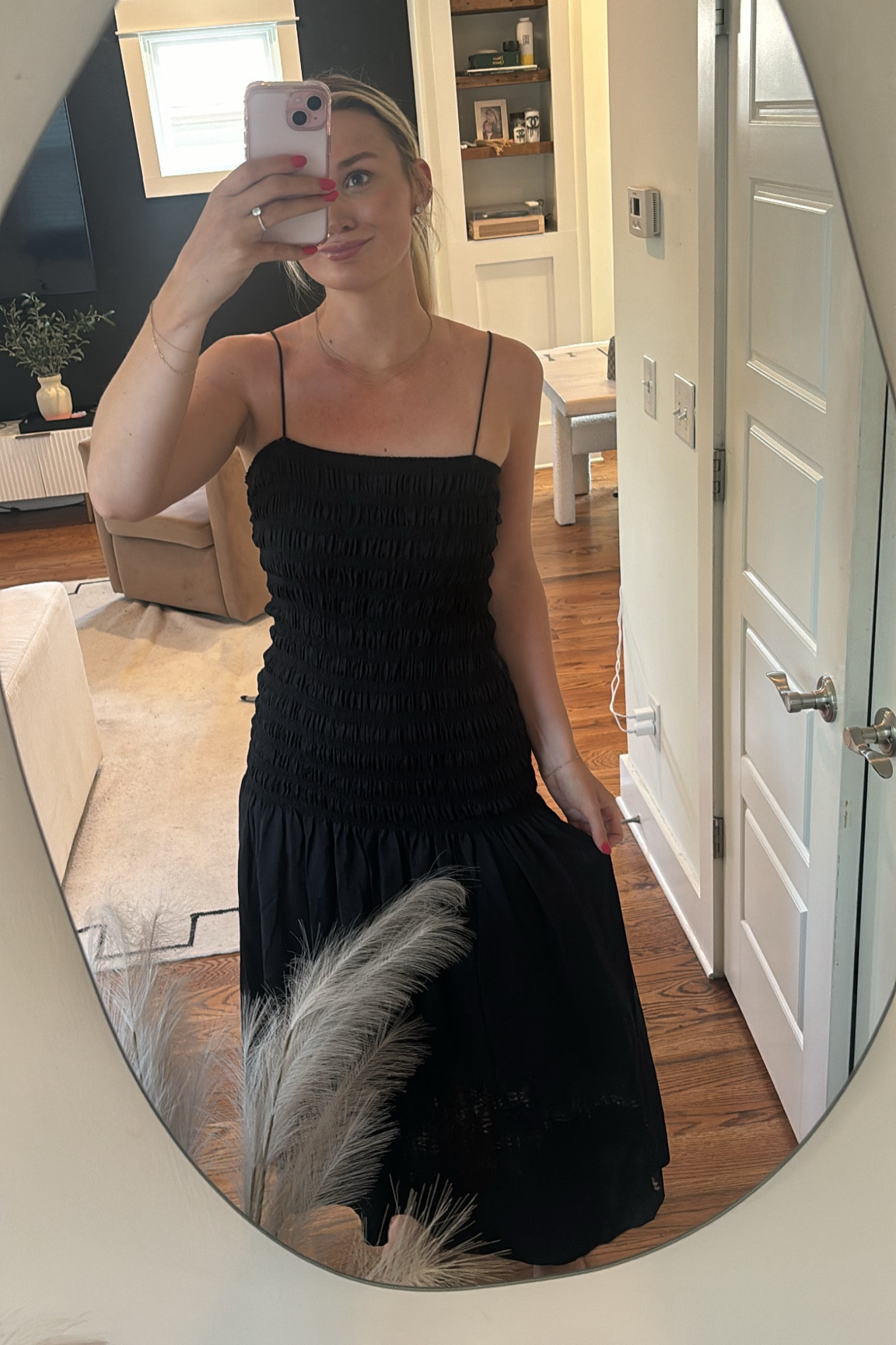 Obsessed with this maxi! 95 in Nashville- perfect to throw on. Sold out in black currently but comes in pink! So cute and affordable!

#LTKSummerSales #LTKStyleTip #LTKFindsUnder50
