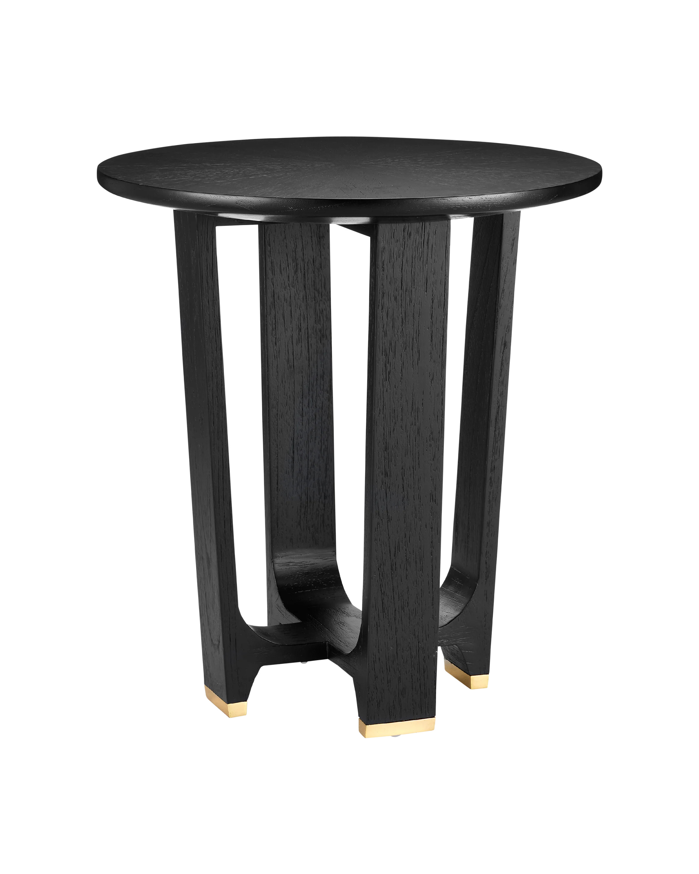 Blake Black Accent Table | Outrageous Interiors + Design