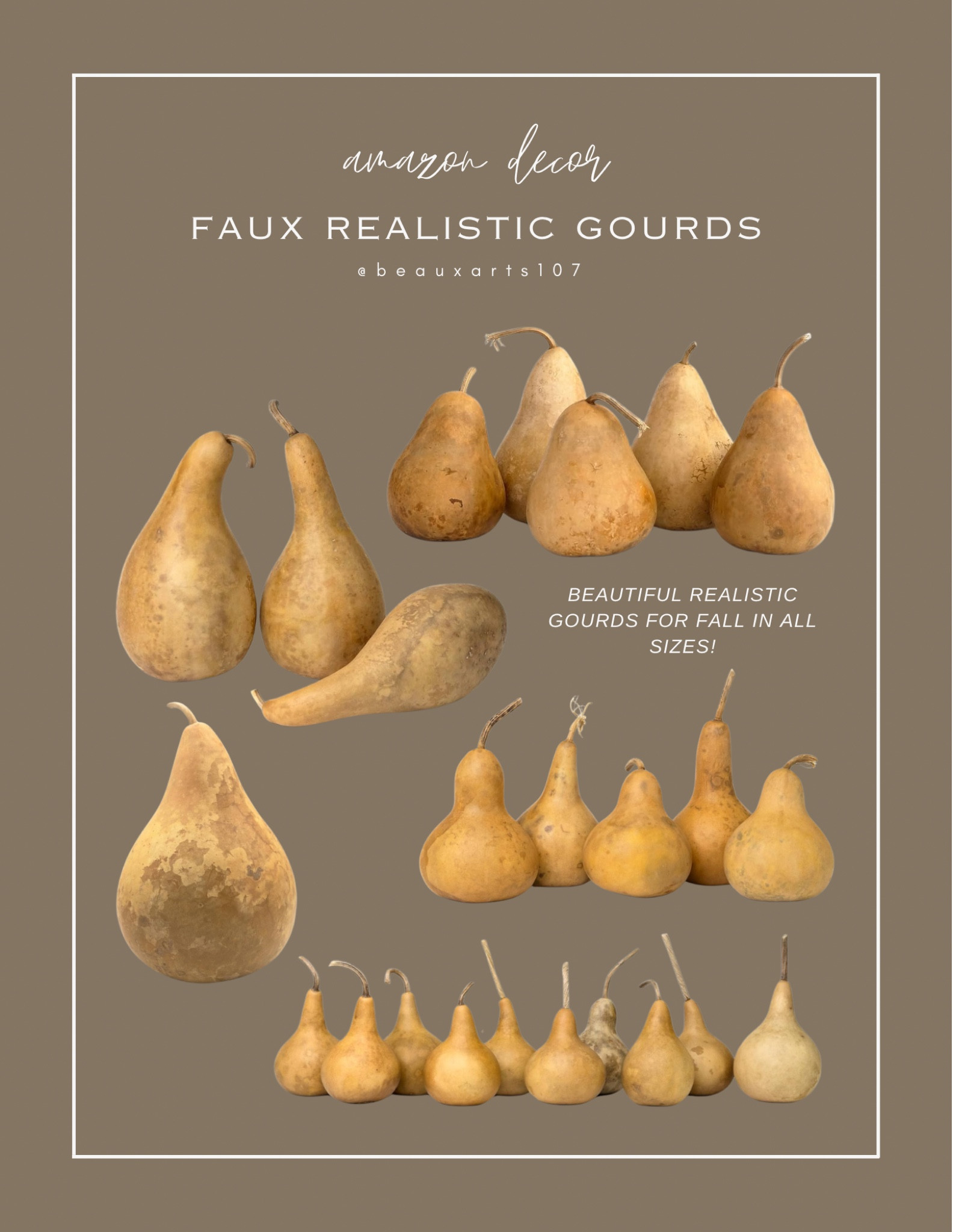 Shop these gorgeous gourds perfect for fall styling and they look so realistic!! 

#LTKFindsUnder50 #LTKSaleAlert #LTKHome