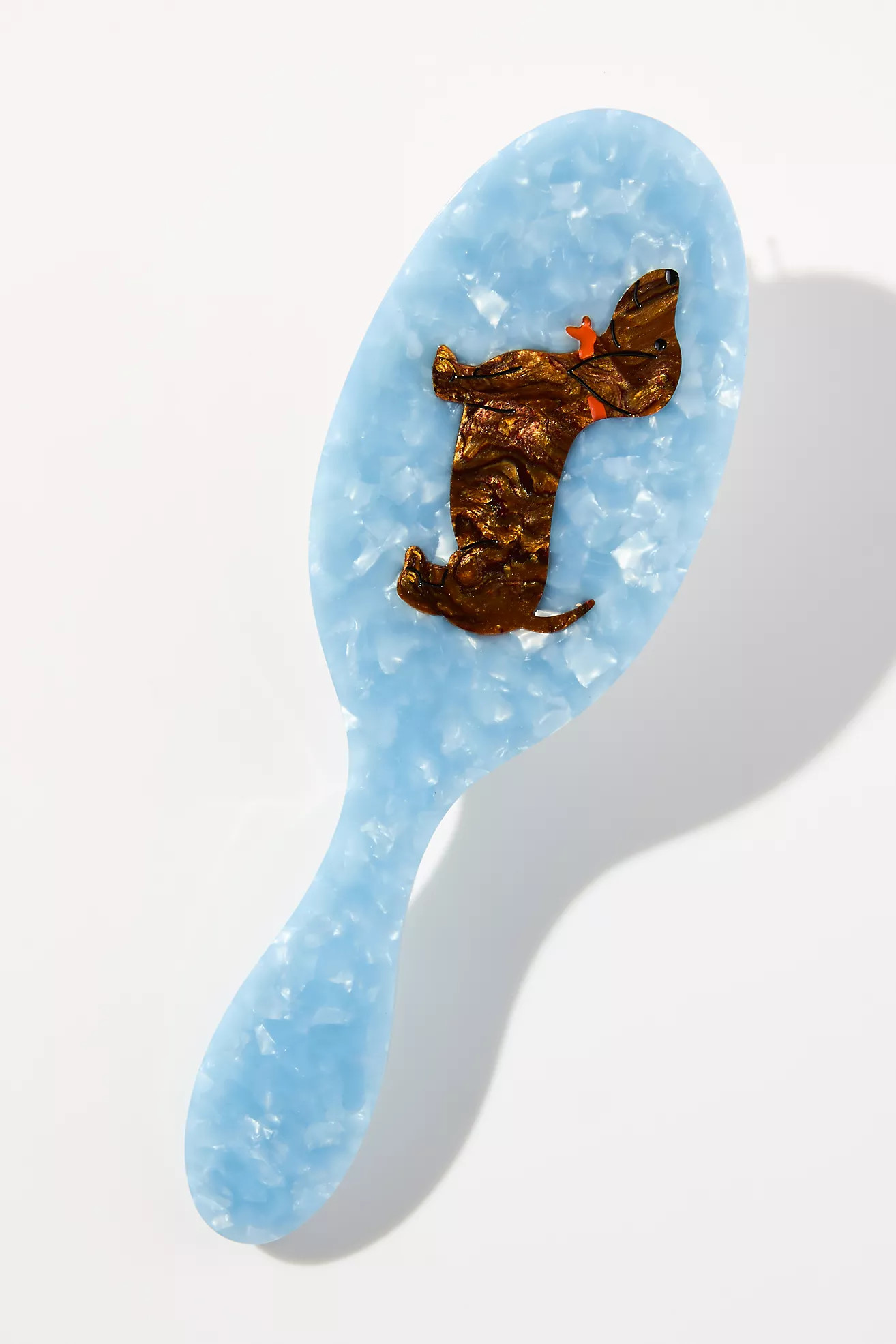 Solar Eclipse Handpainted Acetate Hair Brush | Anthropologie (US)