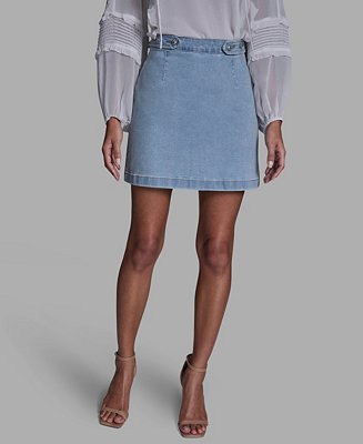 Women's Button Waist Mini Skirt | Macy's