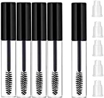 KEAIYYJ Empty Mascara Tubes and Wand for Castor Oil Dispenser Eyebrow/Eyelash Applicator Brush Sp... | Amazon (US)