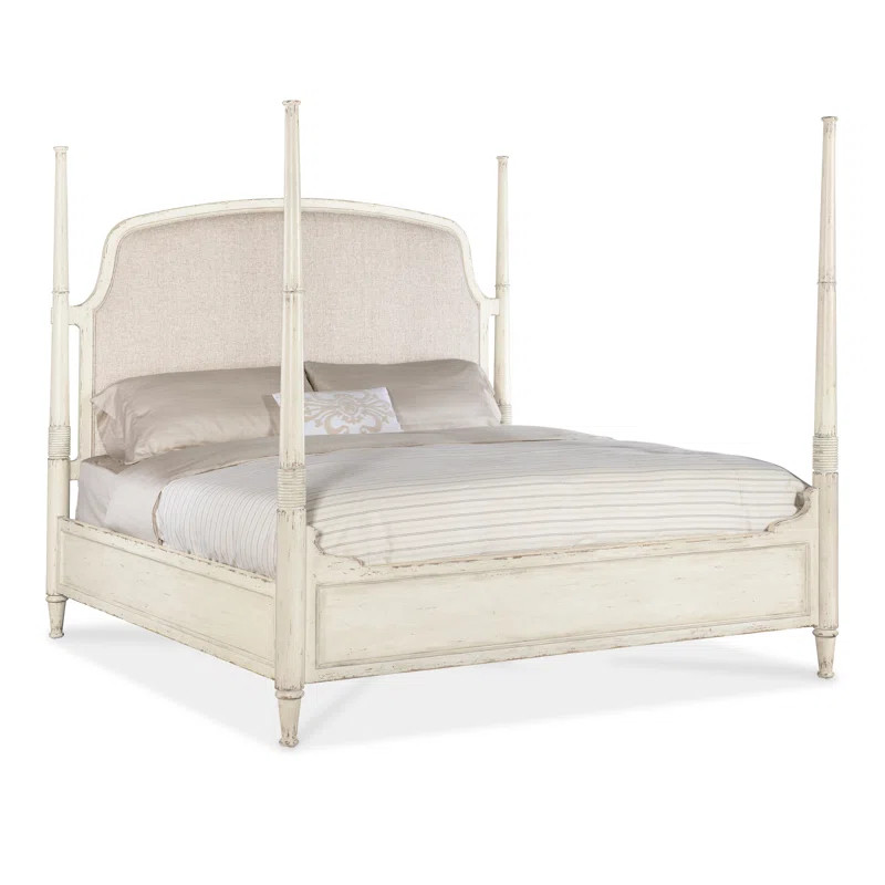 Americana Upholstered Four Poster Bed | Wayfair North America