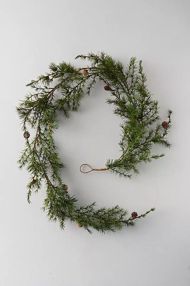 Faux Larch Garland | Anthropologie (US)