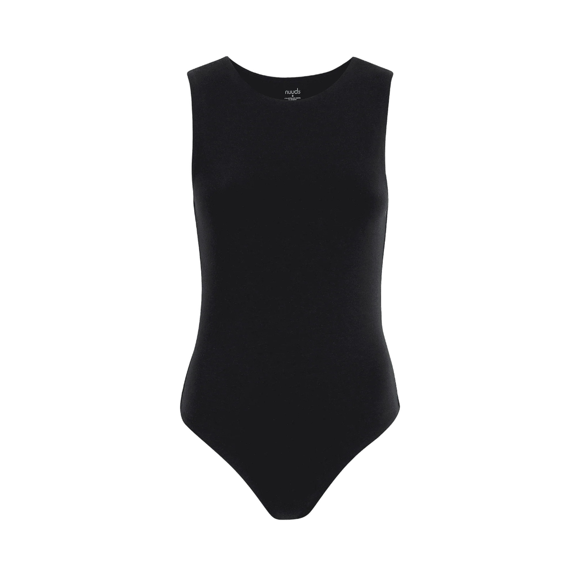 Classic Crew Tank Bodysuit | Lilac | Nuuds US
