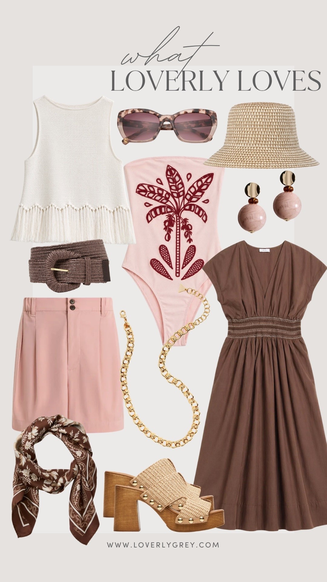 Loving this color palette for spring! Pink and brown is so fun and feminine- all of these are worth buying this season!

Loverly grey, fashion finds, favorite spring wardrobe pieces, brown maxi dresss

#LTKootd #LTKSeasonal #LTKWorkwear