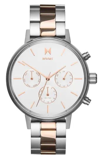 Women's Mvmt Nova Chronograph Bracelet Watch, 38Mm | Nordstrom