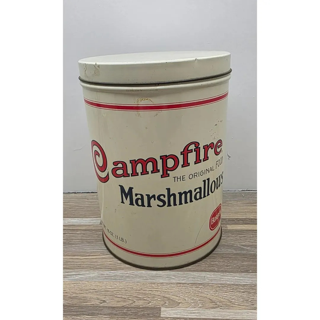 8" Vintage 1980s Collectible Campfire Marshmallow Tin 1920 Replica Christmas - Etsy | Etsy (Global)