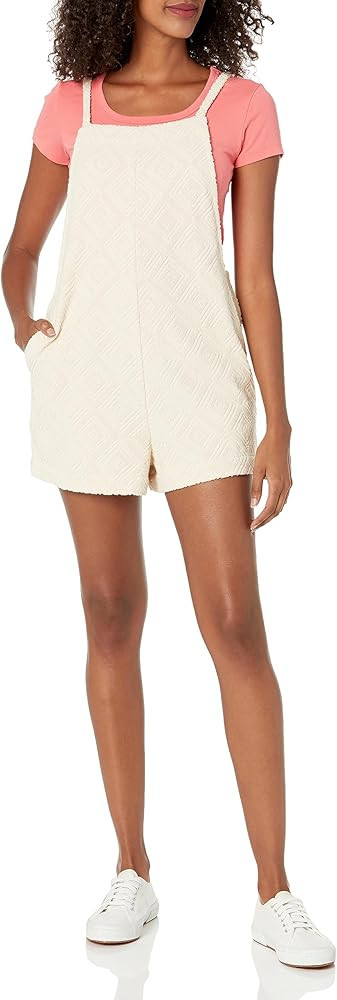 Volcom Womens Apres Sol Woven Shorts Romper | Amazon (US)