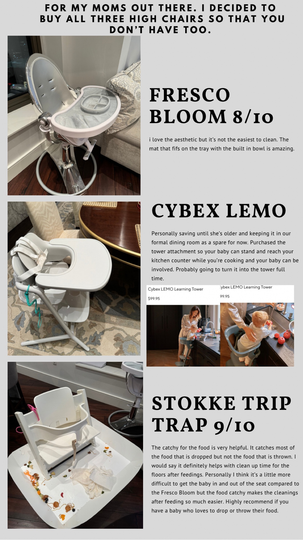 What’s the best baby high chair? #baby #highchair #babyfeediing #toddler 

#LTKfamily #LTKbaby #LTKkids