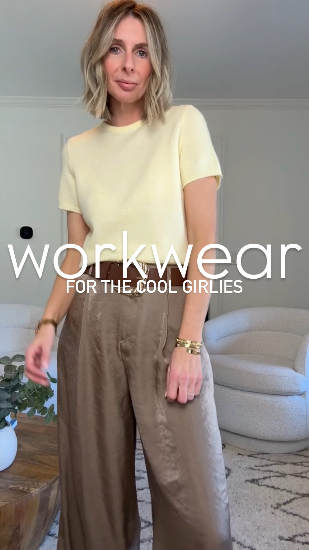 so many requests for workwear, so here’s my take. let me know if these looks would work in your office?

i added a few other pieces too, that i didn’t get my hangs on yet, but look 👌 

black romper - small
studded belt - medium
beige jersey vest - small
wide leg pants - small
linen blazer - small
white tank - medium
jeans - size 4
white jacket with gold buttons - medium
blue pants - small
white sheer top - medium



effortless style + daily outfit inspo for over 40s. are you trying to rediscover your style, i got you. want to elevate your everyday looks, i got you. want easy, effortless style, i got you! come follow me @houseofmagpye 🫶

workwear, office wear, blazer and jeans, blazer, smart clothes for work, work pants, romper, business attire


#effortlessstyle #styleover40 #workwear 

#LTKFindsUnder100 #LTKOver40 #LTKWorkwear
