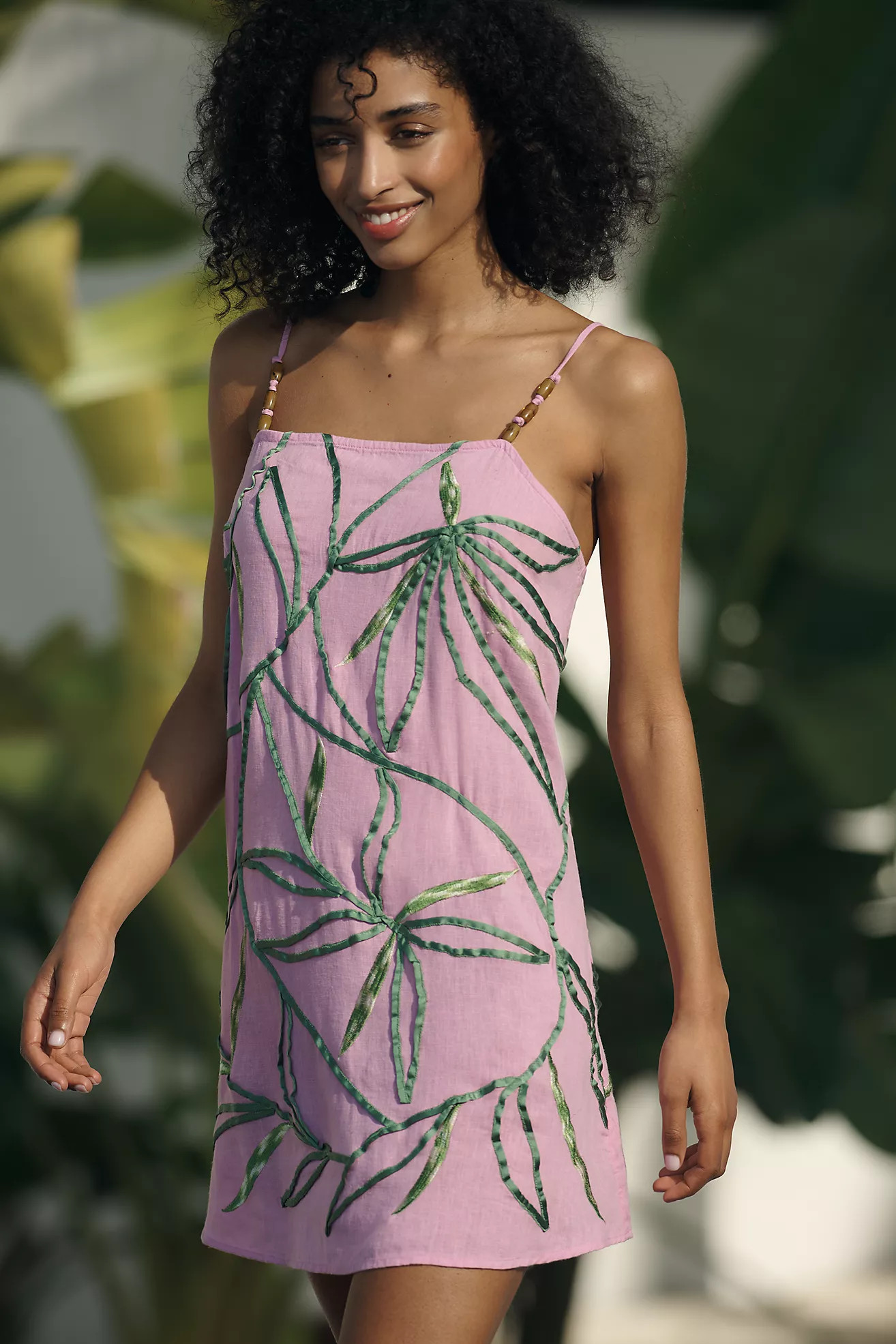 Celandine Jungle Shift Dress | Anthropologie (US)