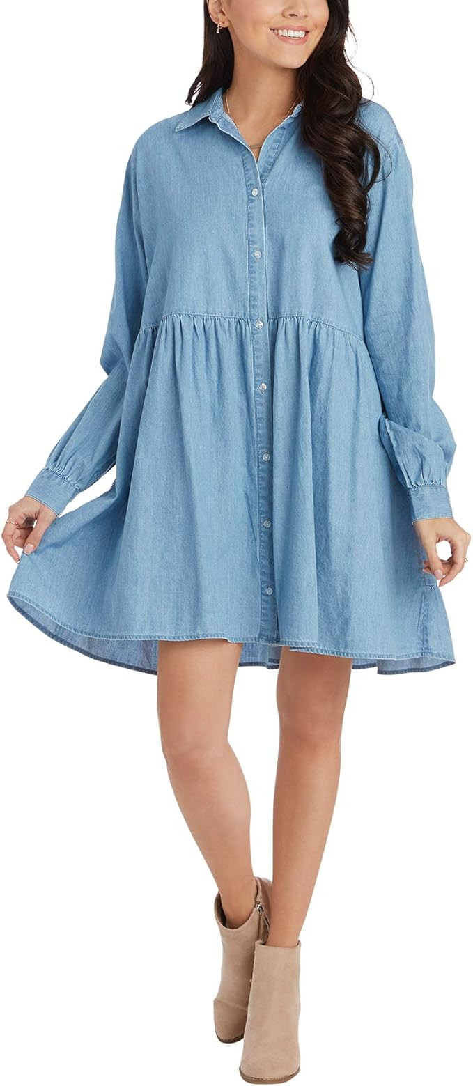 Mud Pie Women's Selena Tiered Dress | Amazon (US)