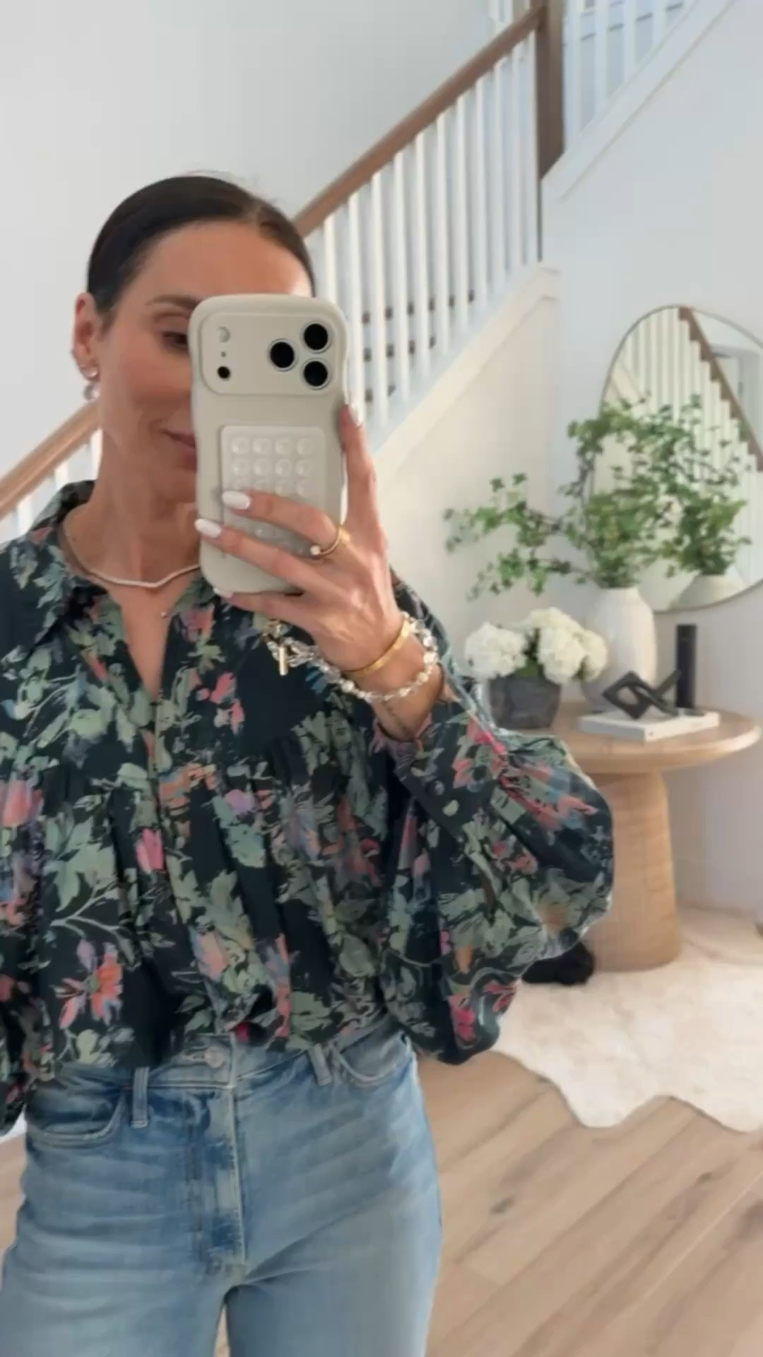 Blouse XS. 20% Off a Regular-Price Purchase $100+ code ANNAB20.

floral blouse, spring outfit, , anthropologie sale, Mother jeans on sale, annabrstyle

#LTKOver40 #LTKSaleAlert