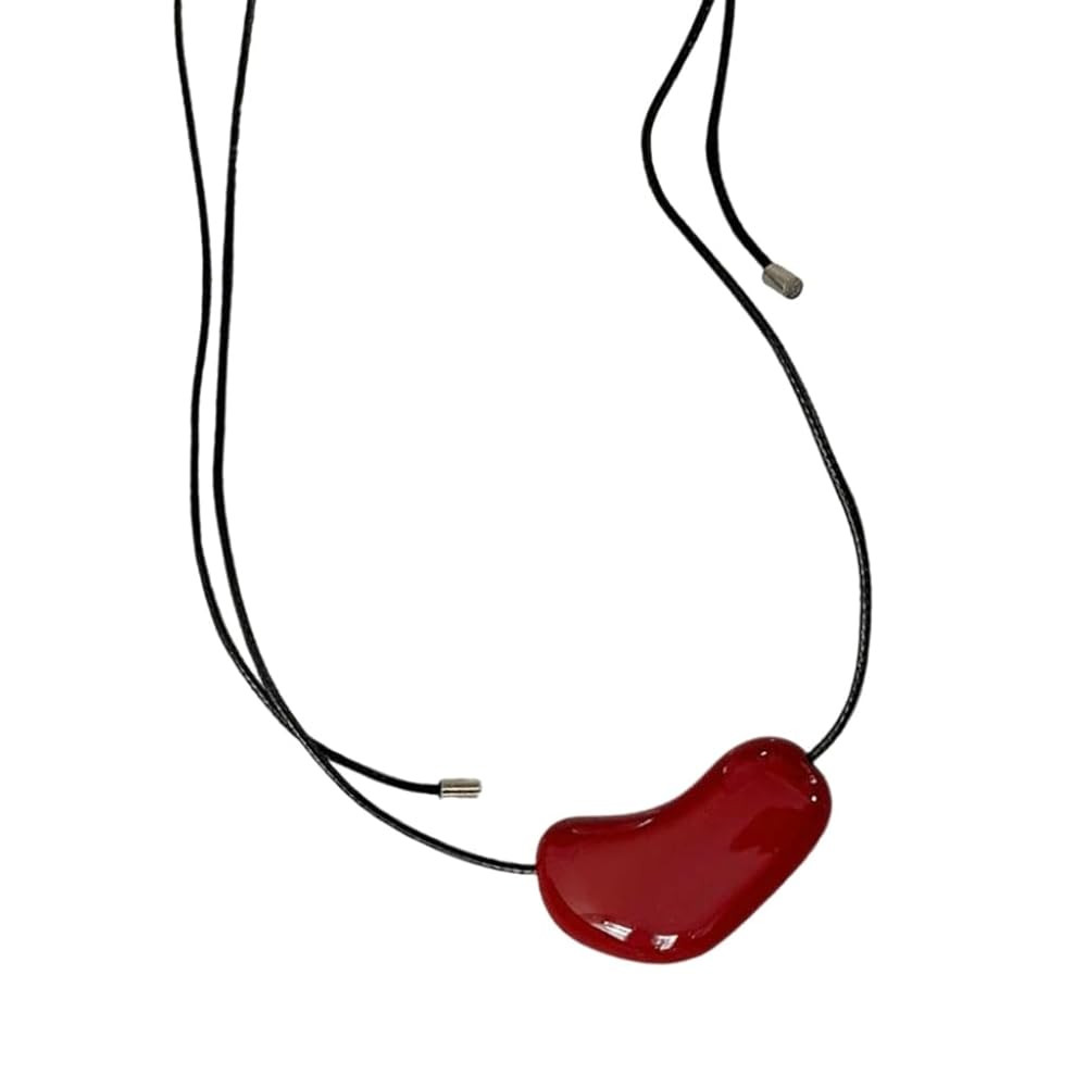 Elegant Love Heart Collar Necklace Sturdy Resin Fashion Jewelry Accessory Portable for Women Styl... | Amazon (US)