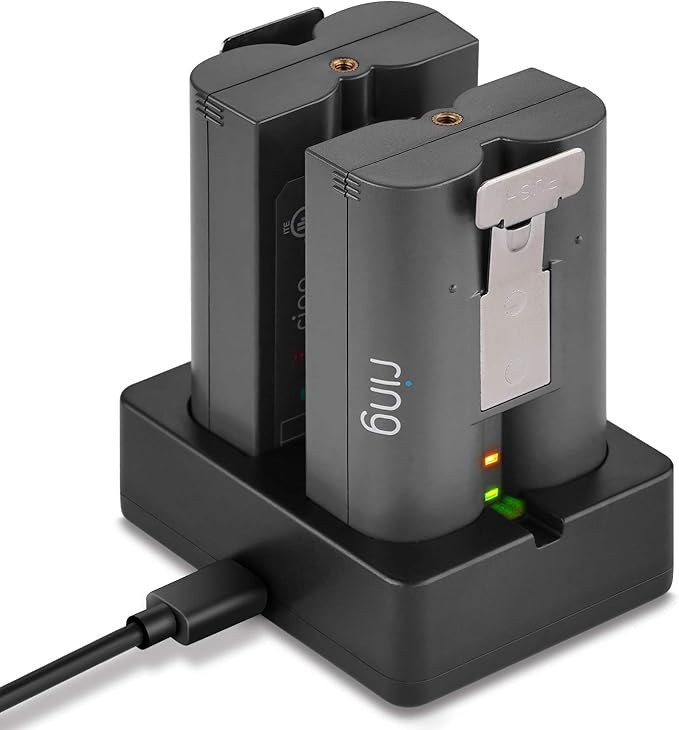 Ring Battery Charger, Dual Port Charging Station for Ring Spotlight Cam Battery, Ring Video Doorb... | Amazon (US)