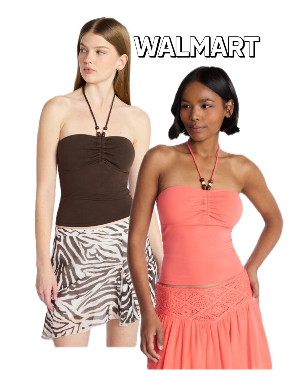 No Boundaries Halter Tube Top
