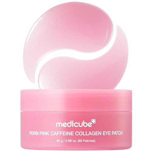 medicube PDRN Caffeine Collagen Eye Patch | Gel Eye Patches for the appearance of Dark Circles, Undereye Bags | Firming, Age-Defying Care with Retinol, Collagen | Korean Skincare | 30 Pairs | Amazon (US)