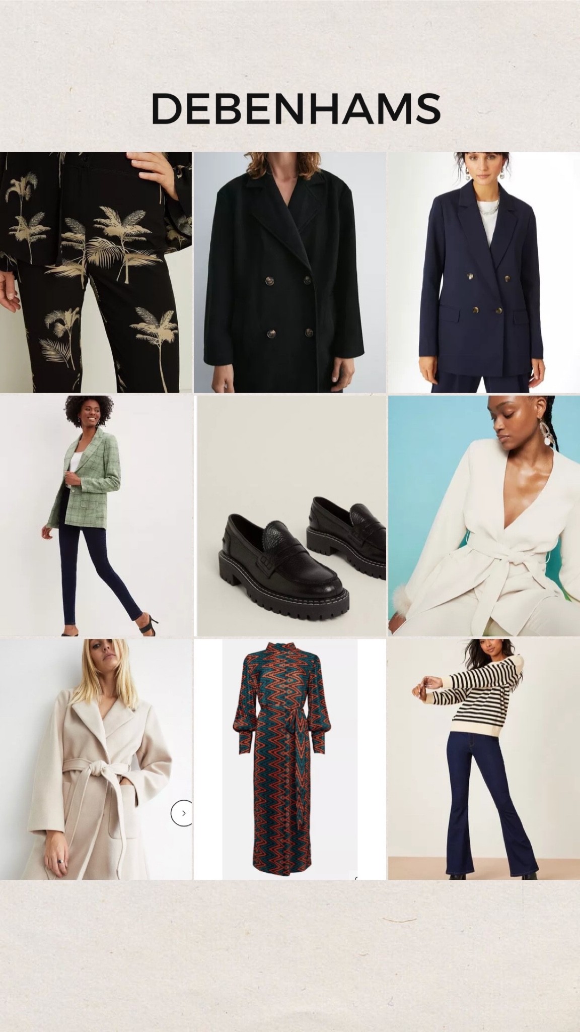 So many amazing brands under one website! Some of my top picks from  @debenhams #Ad #debenhamsdelivers


#LTKSeasonal #LTKfit #LTKeurope