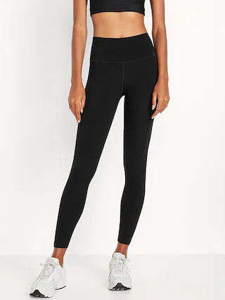 High-Waisted StudioSmooth 7/8 Leggings | Old Navy (US)