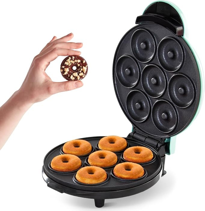 Dash Express Mini Donut Maker - Homemade Dessert Maker - Features Double-Sided, Non-Stick Surface... | Amazon (US)