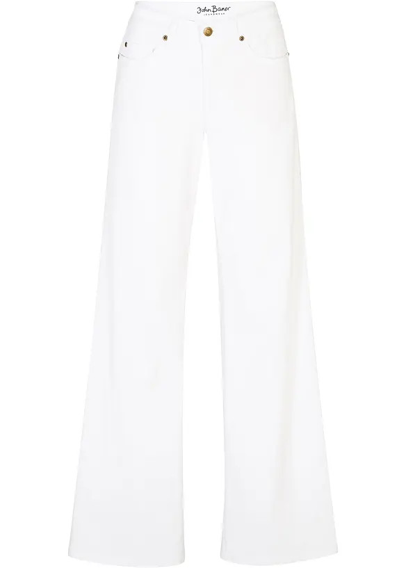 Lockere Stretch Jeans mit weitem Bein und Stretchanteil | bonprix | Bonprix DE