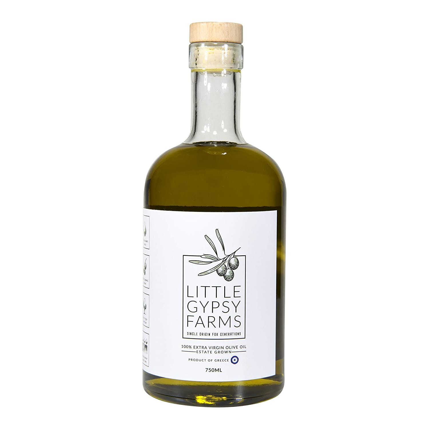 Little Gypsy Farms ? Estate Grown Greek Extra Virgin Olive Oil | Healthiest Olive Variety | 5X... | Amazon (US)