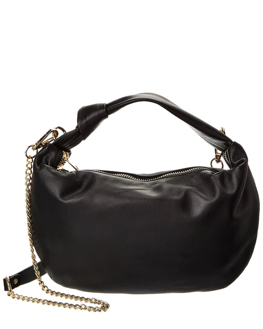 Persaman New York Clemence Leather Shoulder Bag | Shop Simon