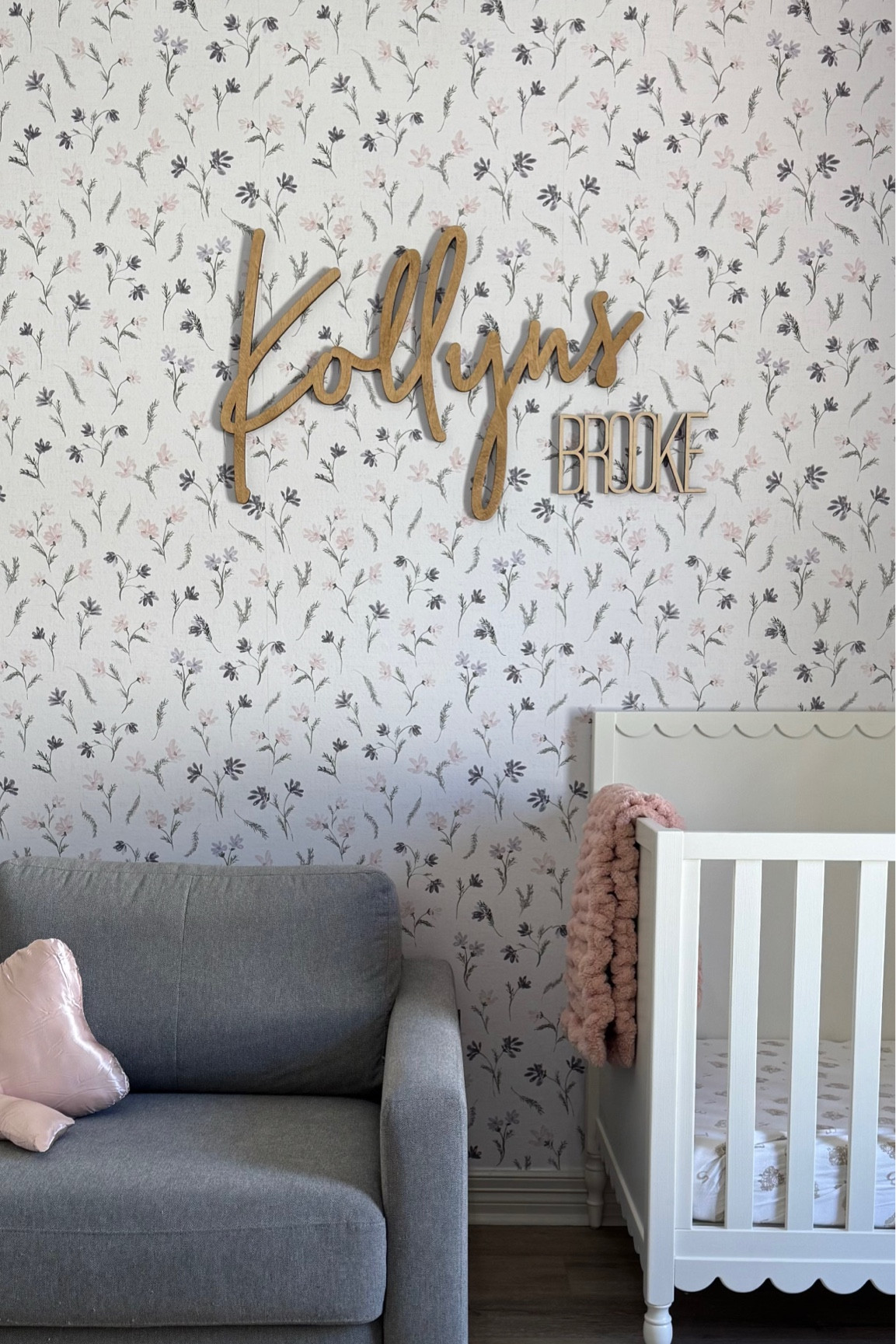 Nursery / toddler room furniture | crib and toddler bed conversion kit.

#LTKHome #LTKBaby