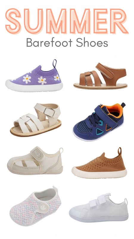 Cute and breathable toddler summer shoes and sandals that are barefoot friendly! 👟 

#LTKkids #LTKbaby #LTKSeasonal