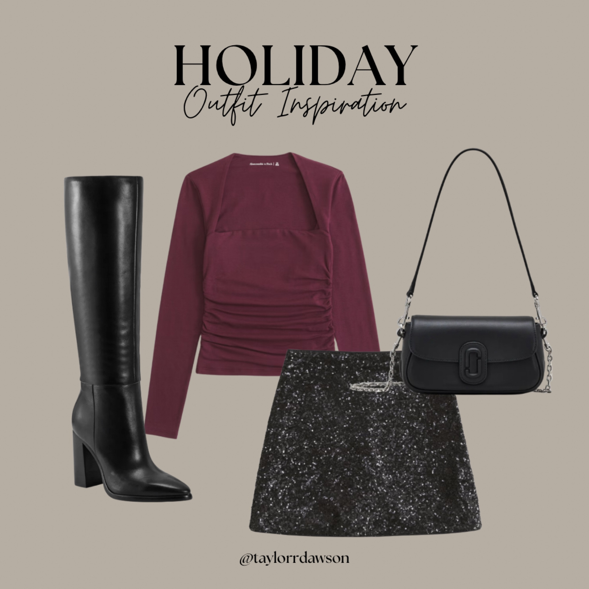 Holiday outfit inspiration! Great for a holiday party or nye!

nye outfit, holiday party outfit, holiday outfit, outfit ideas, party outfit, sequin skirt, holiday colors, tall boots outfit, mini skirt outfit

#LTKSeasonal #LTKHoliday #LTKStyleTip