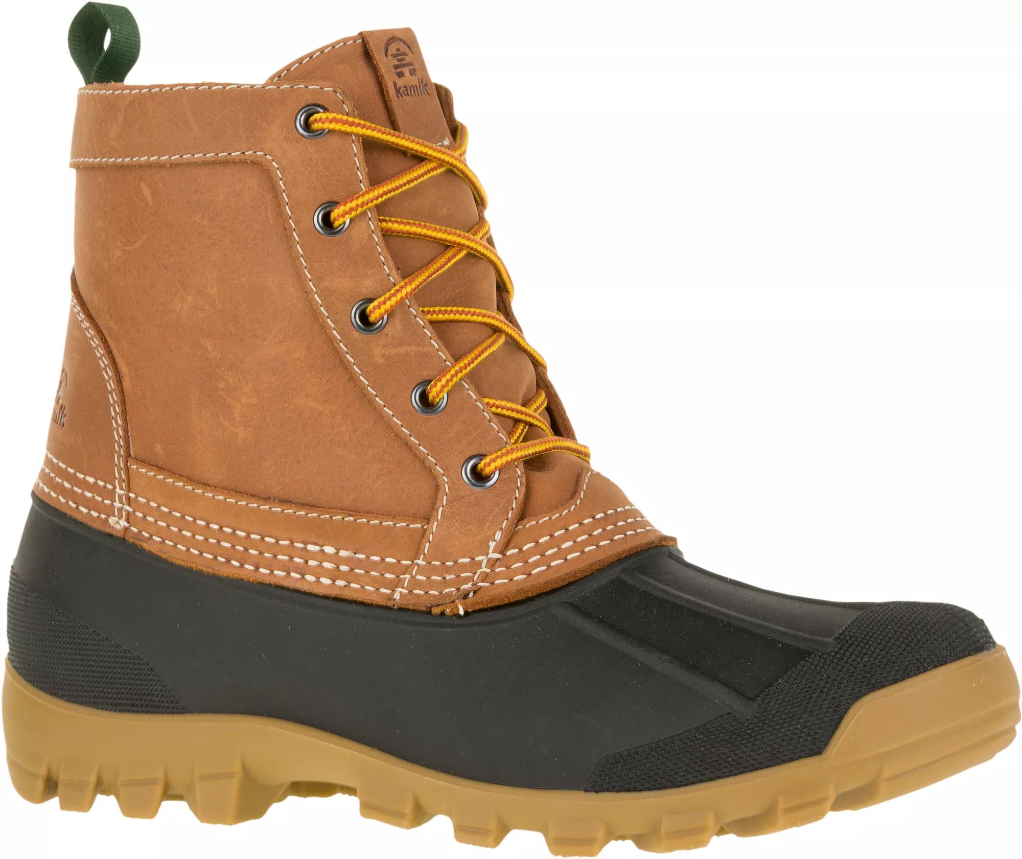 Kamik Men's Yukon5 Waterproof Winter Boots, Size: 6.0, Tan | Dick's Sporting Goods