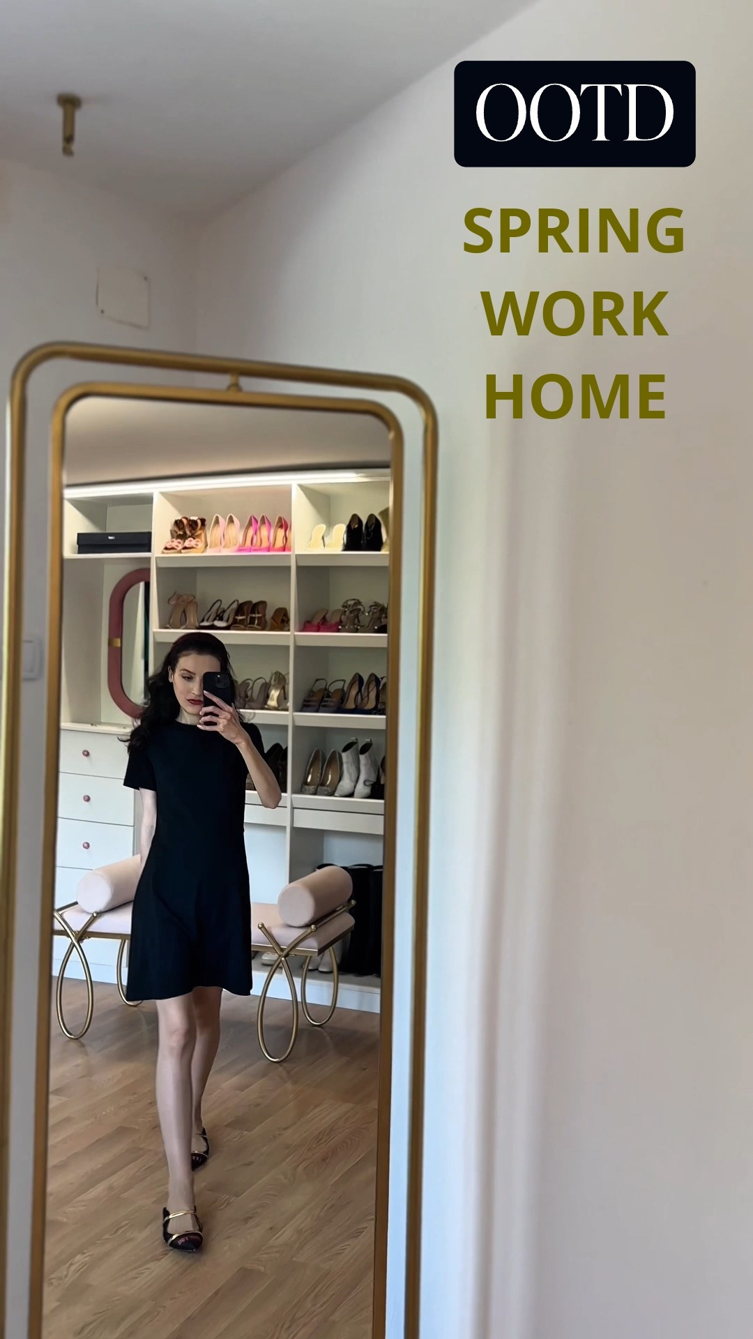 Spring work outfit, spring outfits, work from home outfit, wfh outfit, little black dress, black t-shirt dress, designer shoes, flat mules, short dress and flats, short dress with flats, office dress, business smart, black spring dress, max mara

#LTKWorkwear #LTKSeasonal #LTKWatchNow