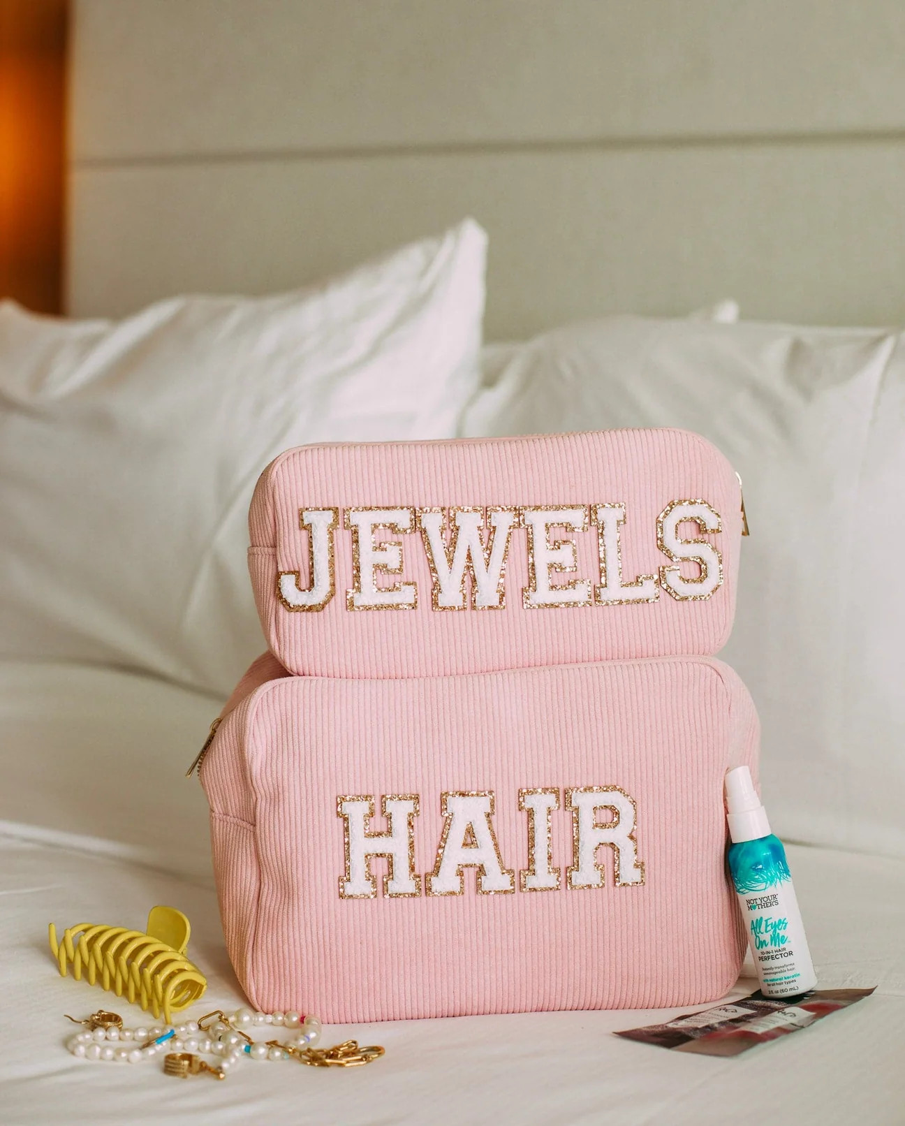 Corduroy Makeup Bag Collection | KenzKustomz