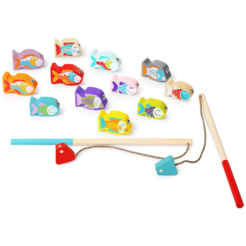 Toysmith Cubika Wooden Toy Fishing Game | Academy Sports + Outdoors