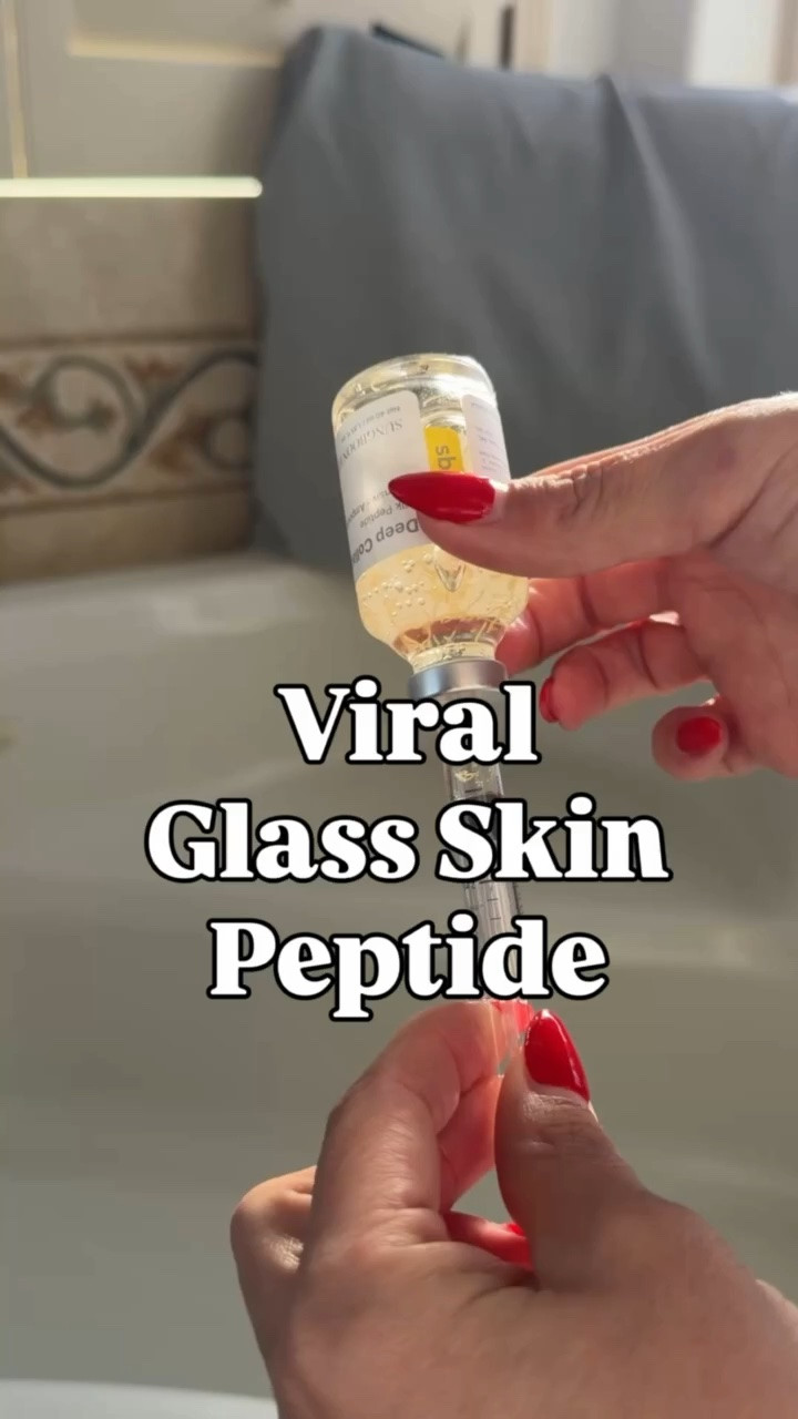 My holy grail serum to achieve that glass skin look!

peptides, glowy skin, beauty serum, skincare must have, anti-aging, collagen boost, skin barrier, hydrating skincare, skincare essentials
