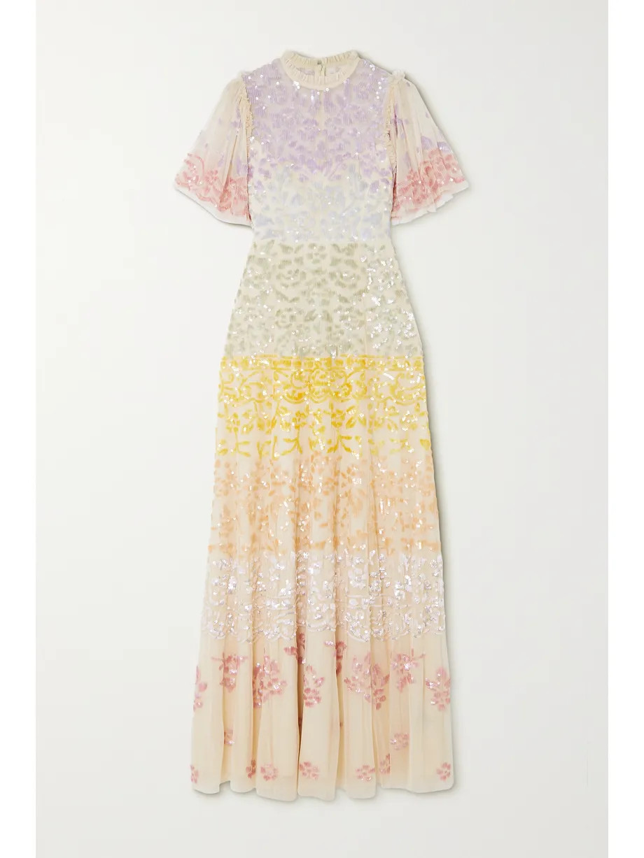 + Jasmine Hemsley Chakra sequin-embellished tulle gown | NET-A-PORTER (UK & EU)