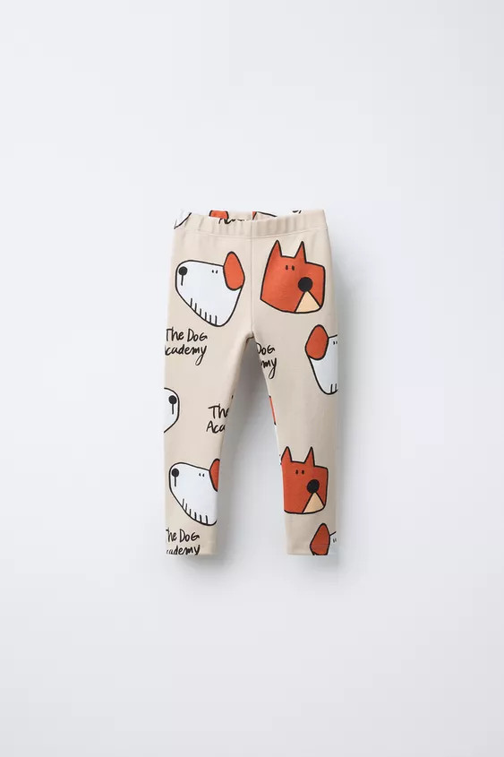 PUPPY PRINT LEGGINGS | Zara US