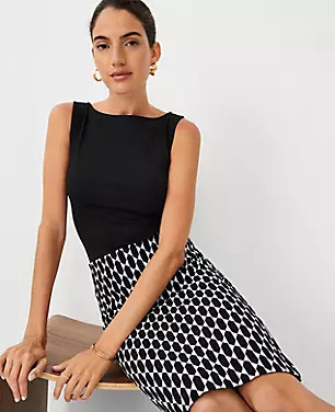 Geo Pull On Pencil Skirt | Ann Taylor (US)