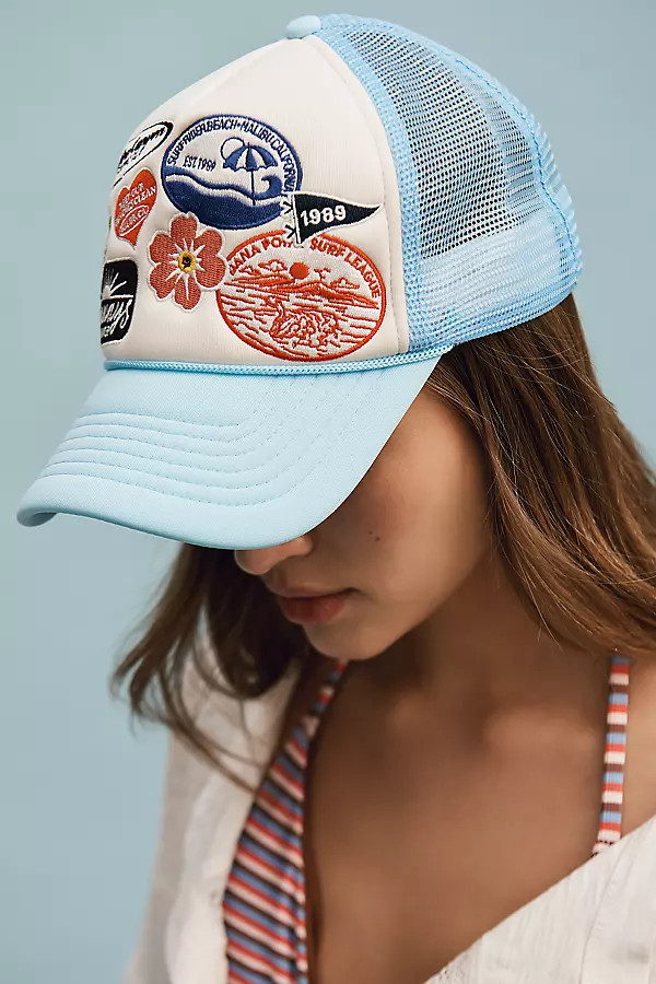 Patchwork Trucker Hat | Anthropologie (US)