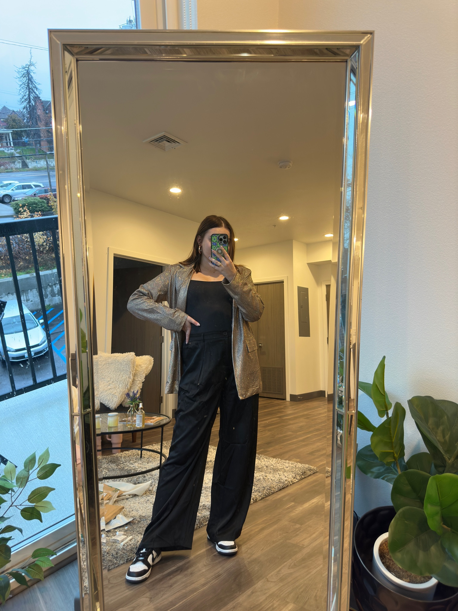 Party outfit for the holidays! Featuring my favorite statement blazer from target!

I’m wearing a M blazer and bodysuit with size L pants and size 9 sneakers 

#LTKHoliday #LTKmidsize #LTKparties