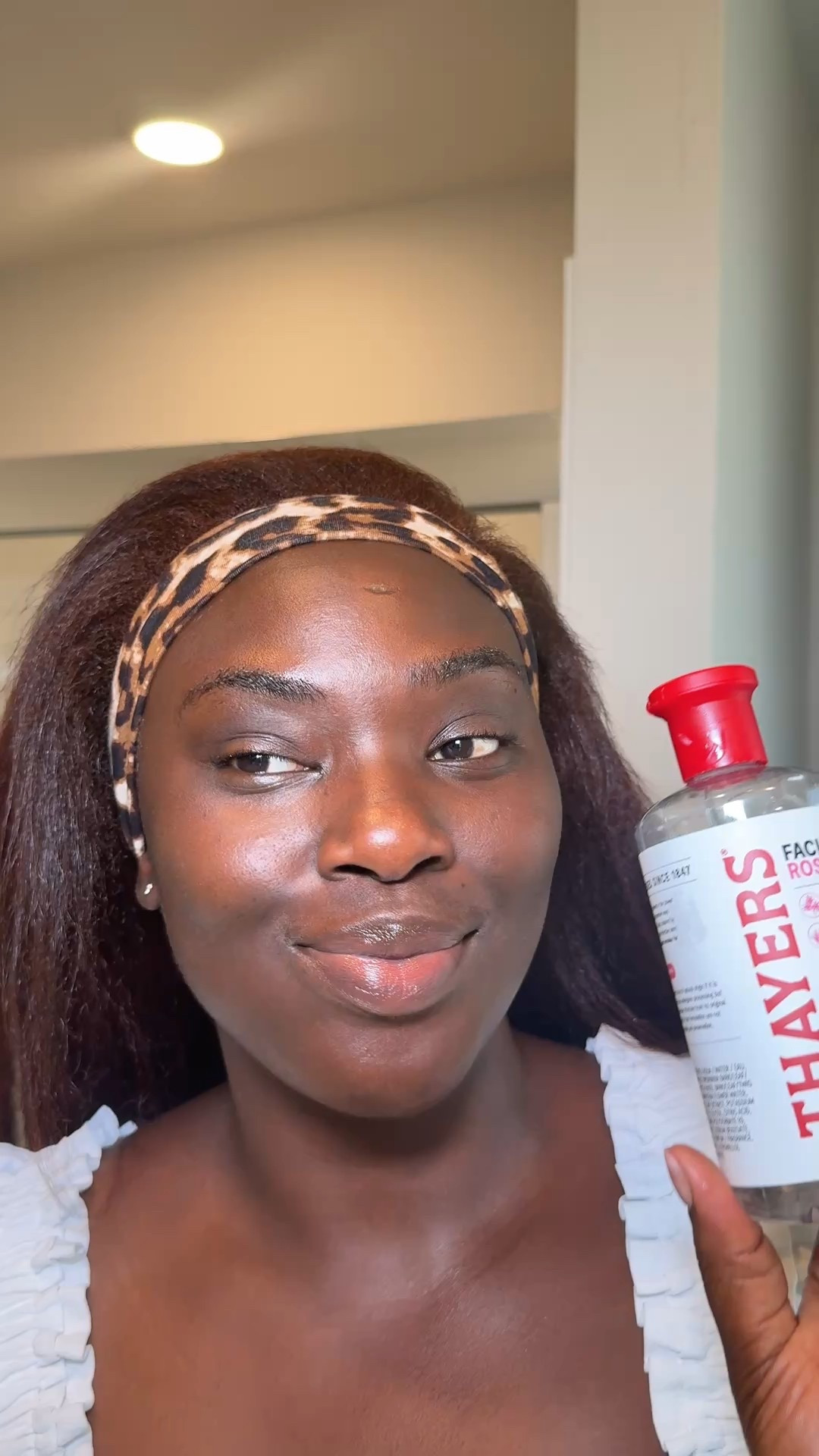 Never skip your toner!!! It’s the secret step that keeps your skin balanced, hydrated, and glowing all day. I’ve been loving the Thayers Rose Petal Toner. it gently refreshes, soothes, and preps my skin for everything that comes next.  #SkincareRoutine #ThayersToner