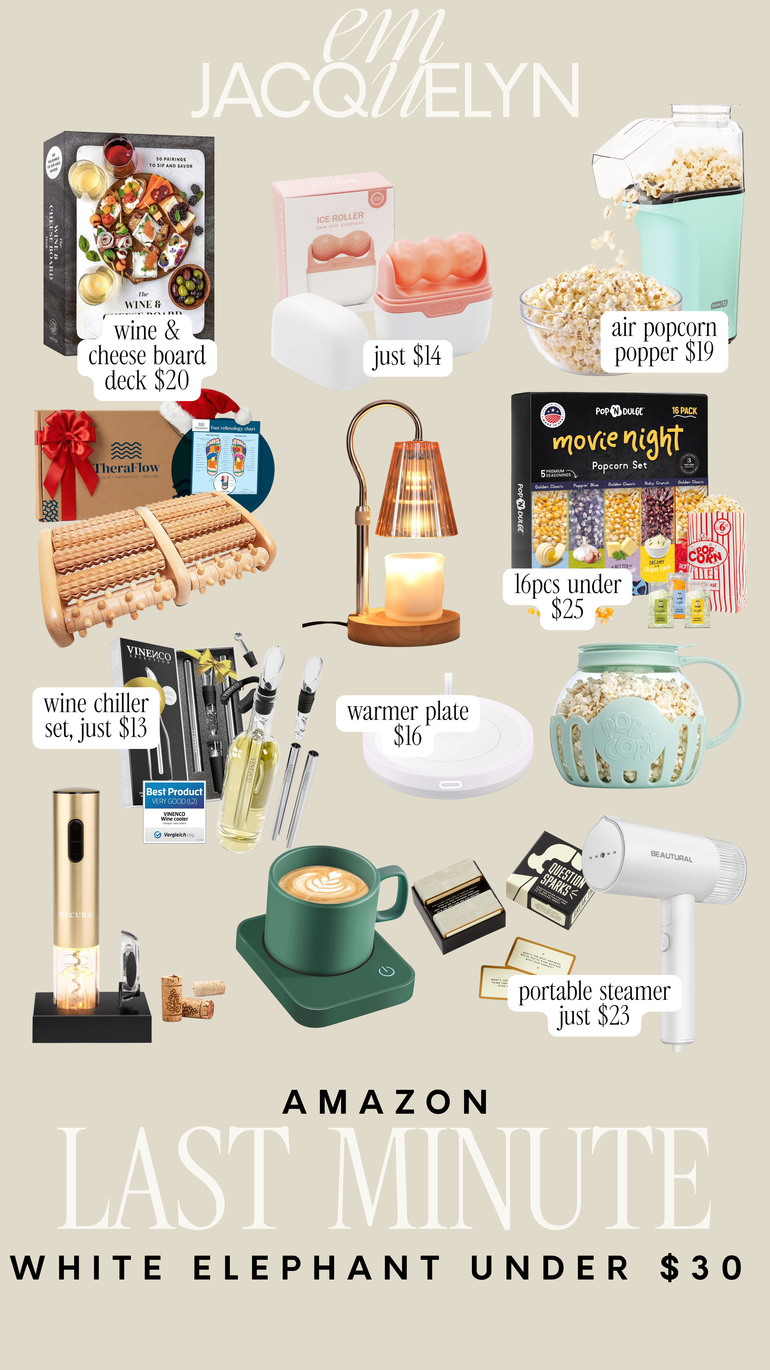 Amazon last minute white elephant under $30!

amazon finds, amazon gift guide, last minute gifts 

 #LTKGiftGuide #LTKHoliday