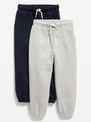 Functional Drawstring Jogger Sweatpants 2-Pack for Toddler Boys | Old Navy (US)
