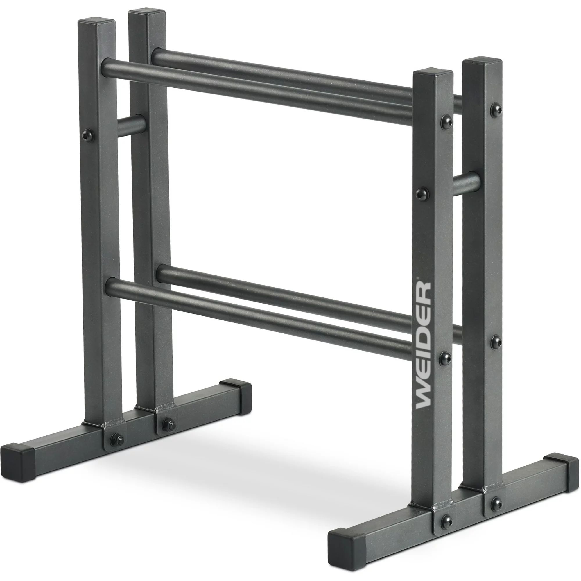 Weider Two-Tier Utility Rack for Dumbbell, Kettlebell, and Medicine Ball Storage | Walmart (US)