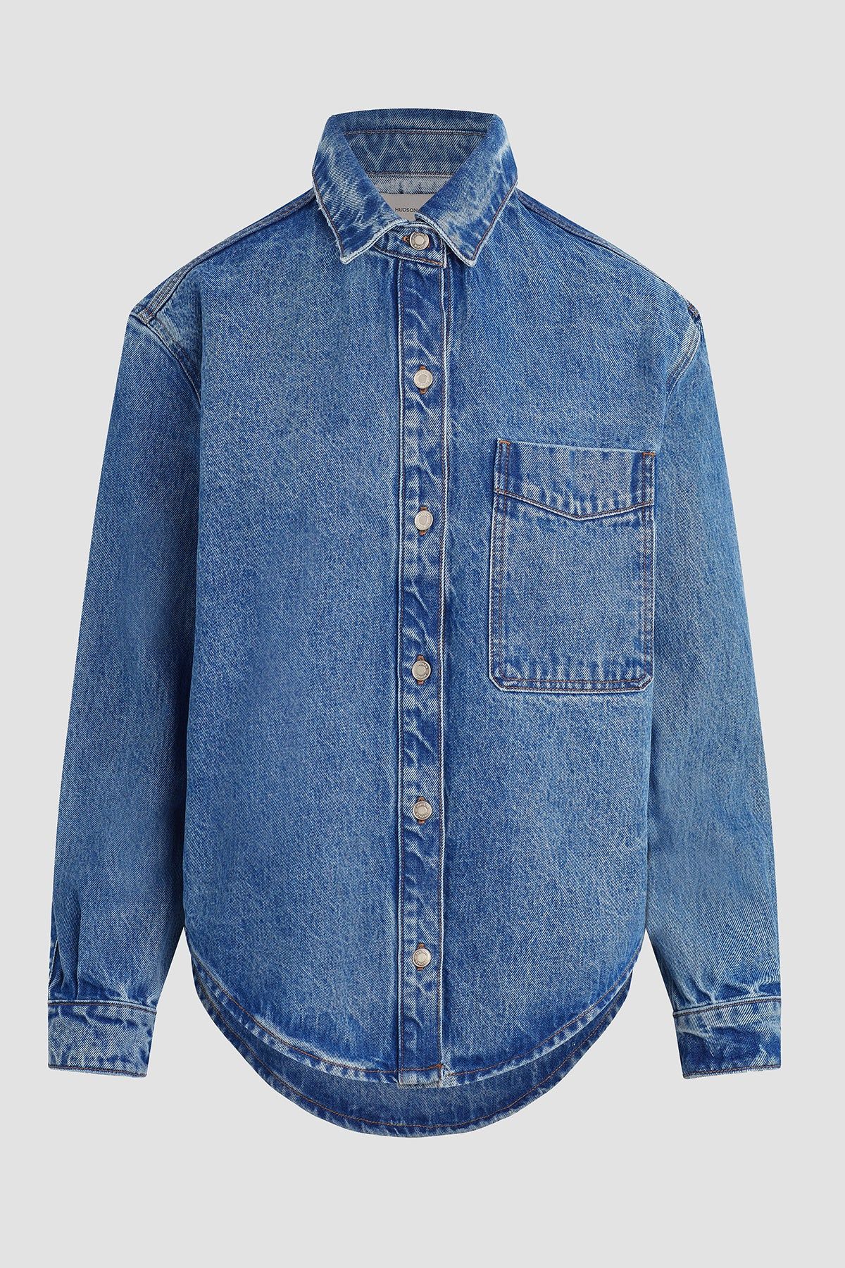 Oversized Shirt Jacket | Hudson Jeans