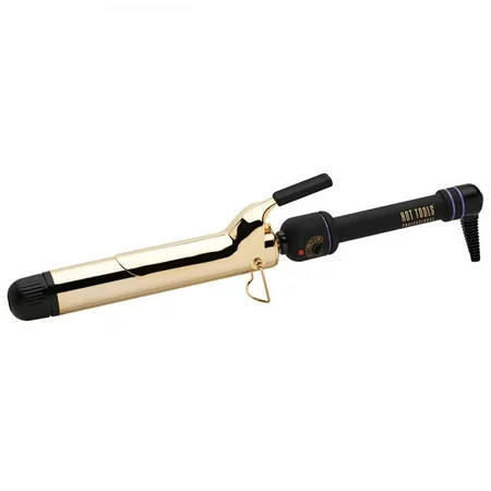 Hot Tools Professional 1.5 24K Gold-Plated Extra Long Barrel Spring Curling Iron Gold Model No. HT1102XL | Walmart (US)