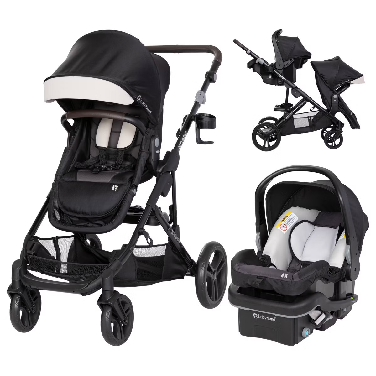 Baby Trend Morph Single to Double Modular Stroller Travel System | Target