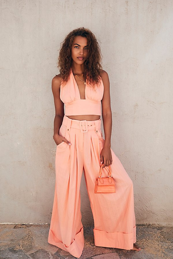 Amara Set by Free People, Watermelon Mimosa, US 2 | Free People (Global - UK&FR Excluded)